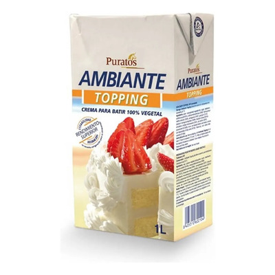 Crema Para Batir Ambiante Puratos 1lt | MercadoLibre