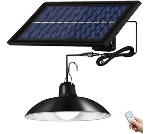 Lampara Solar 120 W Led Recargable Ampolleta Con Control