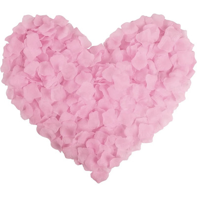 5500pcs Pétalos Artificiales De Rosa Rosa Claro Boda | MercadoLibre