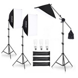 Kit De Iluminación Softbox Para Fotografía De Estudio Con 13