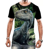 Camiseta Camisa Jurassic Park World Dinoussaros Filme 04