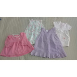 Lote 4 Vestidos 12/18 Meses Carter's, Cheeky, Mimo Little Me