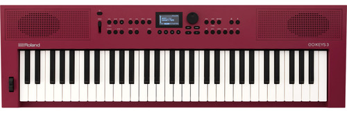 Teclado Musical Roland Go Keys 3 Dark Red Sintetizador