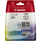 Pg-40 Cl-41 Set Cartucho De Tinta Canon