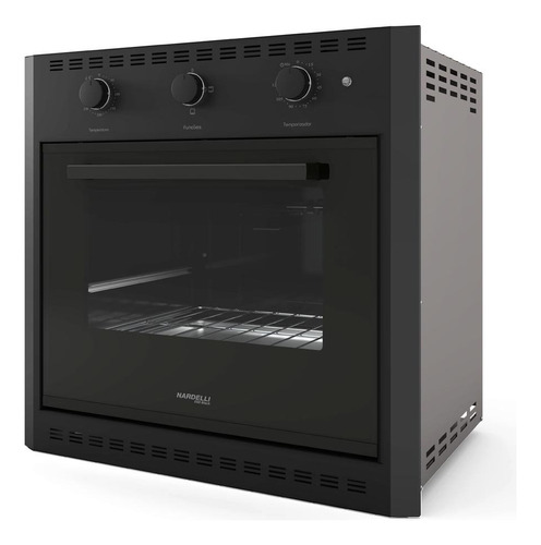 Forno Elétrico De Embutir Black 60 Litros Nardelli E60 220v