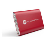 Disco Ssd Externo Hp P500 Portable 500gb Usb 3.1 Rojo