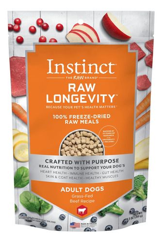 Nature's Variety Nv Instinct Dog Longevity Freeze Dried Beef