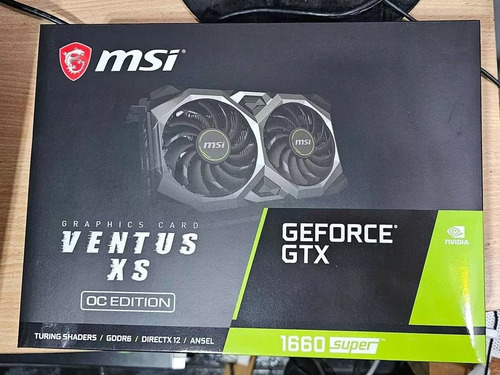 Placa De Video Nvidia Msi Geforce Gtx 1660 Super