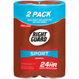 Right Guard Sport Original Desodorante Aerosol Spray 2 Pzas