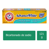 Advance White Pasta Dental Control Sarro Sabor Menta Caja Co