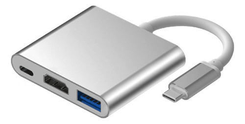 Adaptador Usb Ca Hdmi Para Macbook Pro/air Thunderbolt 3 En1