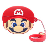 Carcasa Para AirPods 1/2 Estuche Mario Protectora Auricular