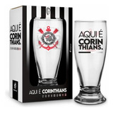 Copo Munich Cerveja Chopp 200ml Corinthians Oficial