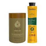 Selagem Natumaxx Tanino Organic 1lt + Oro Therapy 1 Kilo