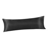 Funda De Almohada Larga Funda De Almohada De Seda Fresca Con