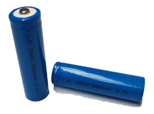 Bateria Recargable 18650 3.7v 8800 Mah Pilas Paquete 10 Pzas