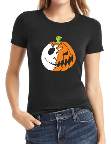 Playera Calabaza Jack Esqueletor El Extraño Mund De Jack