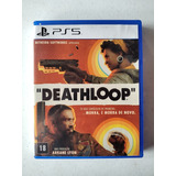 Jogo Deathloop Ps5 Mídia Física Original + Nf Playstation 5