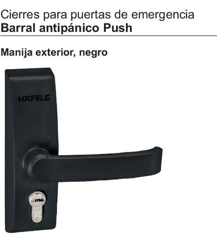 Cerradura Con Manija Para Sistema Antipanico Hafele