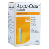 200 Lancetas Accu-chek Softclix. 1 Caja Sellada.