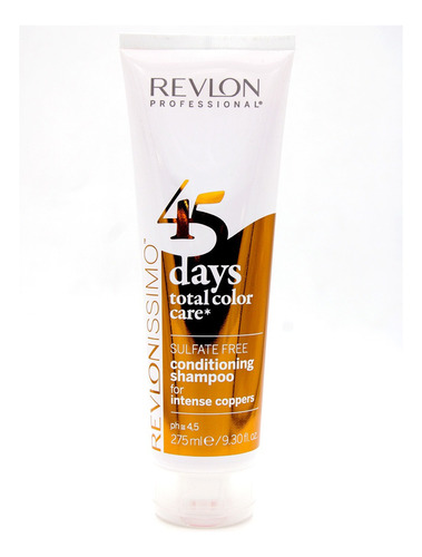 Shampoo Acondicionador Revlonissimo 45 Days Para Cobrizos 