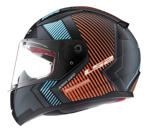 Casco Moto Ls2 353 Rapid Ext M Integral Cerrado Riderpro