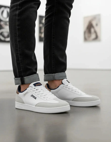 Tenis Caballero Casual Joma Ccamw2533 Blanco Campus