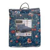 Quilt Estampado Doral 2 Plazas 