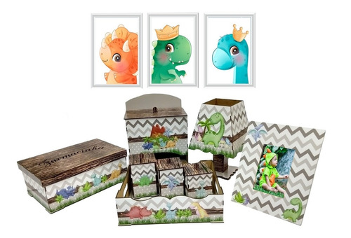 Kit Higiene Menina Princesa Maternidade Com Trio De Quadro