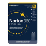 Antivirus Norton 360 Premium 10 Dispositivos 1 Año