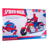 Hombre Araña Spiderman Motocicleta Vehículo 7126 Toy Maker