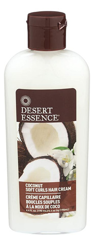 Desert Essence Coconut Soft Rizos Crema Para El Cabello 6,4.