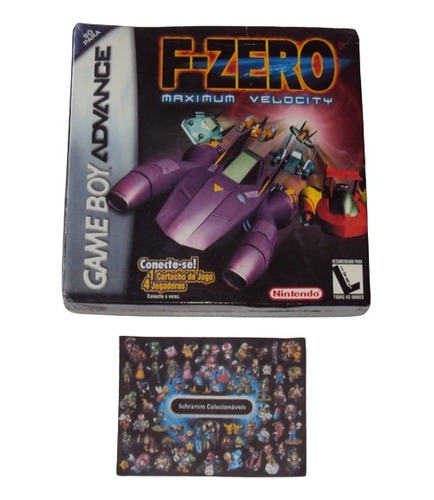 F-zero Maximun Velocity Original Gradiente Para Gba  Lacrado