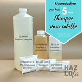 Kit Para Preparar Shampoo Para El Cabello 5 Litros