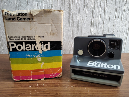 Camara Instantánea Polaroid Sx-70 The Button