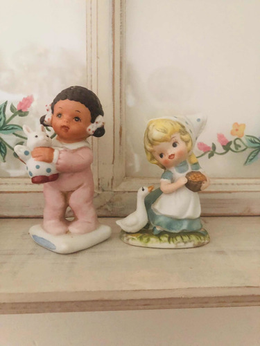 Figuras Porcelana Home Interiors Vintage