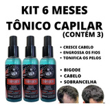 3 Loção Spray Tratamento De Alopecia Androgenética E Caspa!!