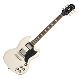 Guitarra Les Paul Sg Standard 1961 Aged Classic White