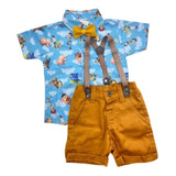 Roupa De Menino Social Do Toy Story Para Festa Infantil Bebê