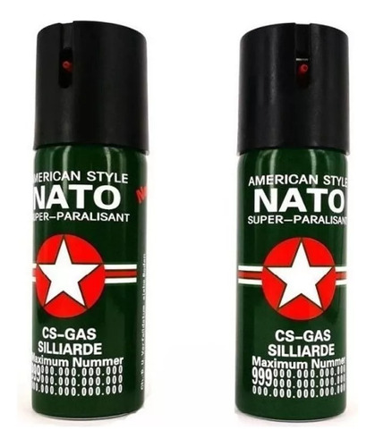 2x1 Gas Pimienta Defensa Personal Aerosol Peper