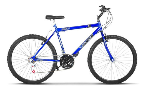 Bicicleta Para Adulto Aro 26 Ultra Bikes Masculino Cor Azul/branco