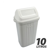 Lixeira Cozinha Cesto De Lixo Banheiro 10 Litros Reforçado