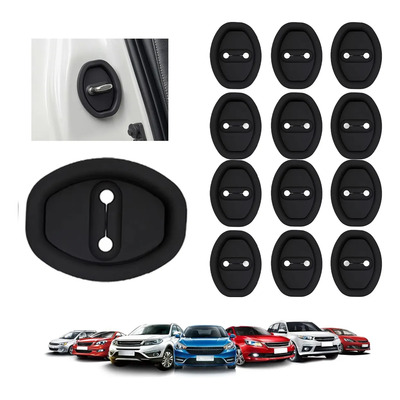 12pzs Almohadilla Automóvil Protector De Cerradura De Puerta