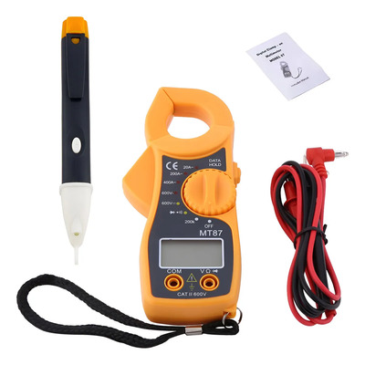 Lapiz Detector Voltaje Ac Probador Corriente Zumbador Combo Amarillo | MercadoLibre
