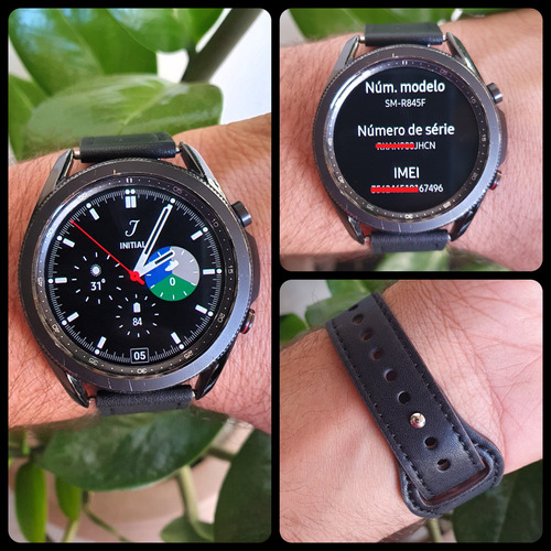 Samsung Galaxy Watch3 1.4  Rede Móvel Lte 45mm  Sm-r845f