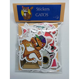 Gatos  Stickers Calcomanias  50 Unidades