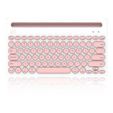 Teclado Ik381 Wire Bluetooth Para iPad, Pc, Mac