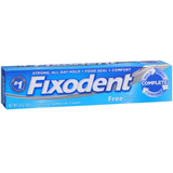 Fixodent Libre Dentadura Adhesivo Crema 2.40 Oz (pack De 3)