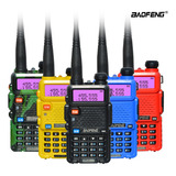 Baofeng Uv-5r Uhf Vhf Walkie Talkie Radio (5 Colores) Color Negro