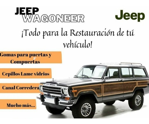 Goma De Puerta Jeep Wagoneer  Foto 2